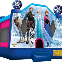 Bouncin' 4 Fun Party Rentals - Frozen Bounce House