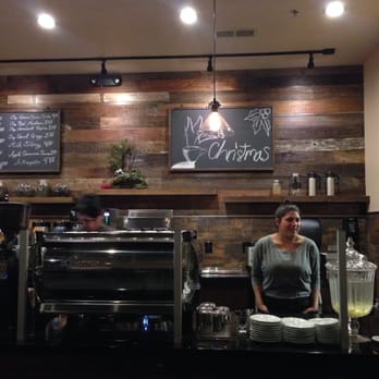 Canabru Coffee - The bar area and menu for the soft open-Merry Christmas - Coffee & Tea Near Me - Chino, California
