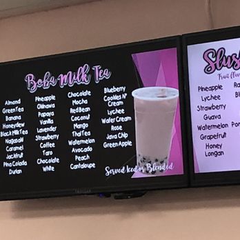 Bobalicious - Boba tea menu - Desserts Near Me - Modesto, California