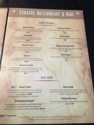 Menu photo 5 Stratus Restaurant & Bar Carlsbad, CA Menu photo 5 Stratus Restaurant & Bar Carlsbad, CA