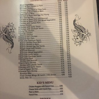 Lee House - Lunch/ dinner combo menu - Dim Sum Near Me - Brandon, Florida
