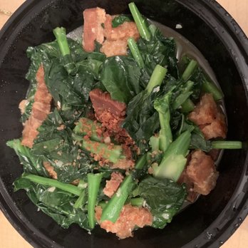 Singkawang Cafe - Chinese Broccoli with Crispy Pork - Indonesian Near Me - El Monte, California Singkawang Cafe - Chinese Broccoli with Crispy Pork - Indonesian Near Me - El Monte, California