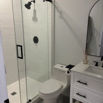 Chicago Constructions - Finished remodel of our guest bathroom - General Contractors Near Me
