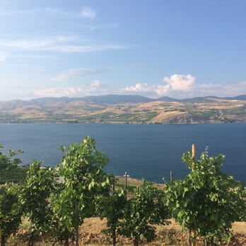 Karma Vineyards - View from ceremony - Wineries Near Me - Chelan, Washington Karma Vineyards - View from ceremony - Wineries Near Me - Chelan, Washington