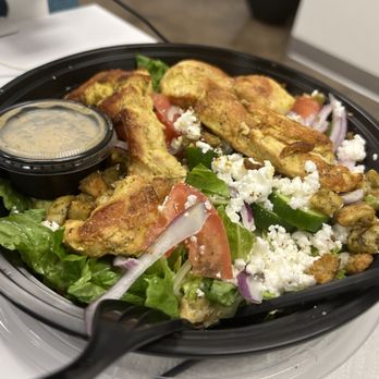 12 Chairs - Chicken Greek Salad - Middle Eastern Near Me - New York, New York
