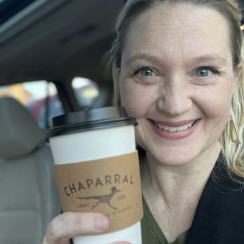 Chaparral Coffee - Me & my soy mocha  ready for the day ahead! - Coffee & Tea Near Me - Lockhart, Texas