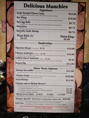 Menu photo 1 Bunny's Club Coalville, UT Menu photo 1 Bunny's Club Coalville, UT