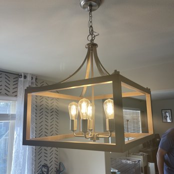 B&B Electrical - Dining chandelier - Electricians Near Me