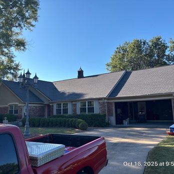 Action Exteriors - New re-roof with GAF HDZ - Roofing Near Me - Tulsa, Oklahoma