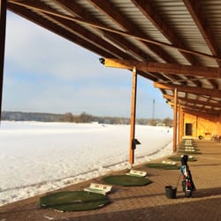 Golfrange - Drivingrange im Winter...schön ruhig