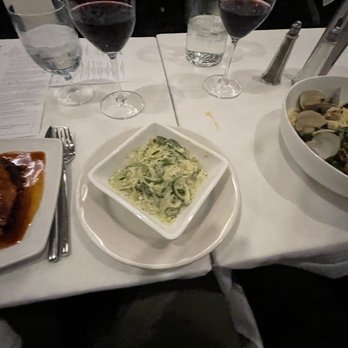 Bin 100 Restaurant - Zucchini pasta and Zucchini "Pasta"  Walnut Basil Pesto - Italian Near Me - Milford, Connecticut