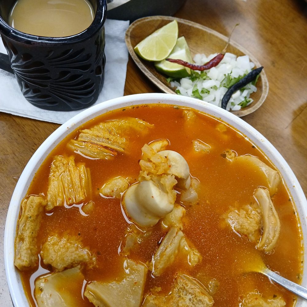 Don Chon Menudo - Menudo with cafe de olla! ;) - Mexican Near Me - Pacoima, California