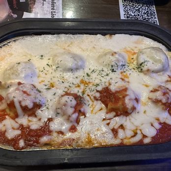 Vince's Ristorante - I had Baked Meat Ravioli Pasta with half Alfredo and half red meat sauce. - Italian Near Me - West Sacramento, California Vince's Ristorante - I had Baked Meat Ravioli Pasta with half Alfredo and half red meat sauce. - Italian Near Me - West Sacramento, California