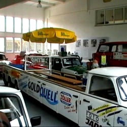 Trabi Paradies - Trabi mit Biergarten.