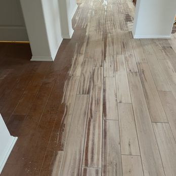 Atlantic Hardwood Flooring - Old floors and refinishing in progress - Flooring Near Me - North Hollywood, California