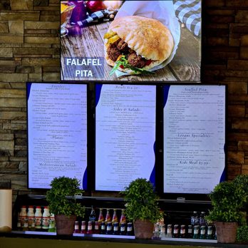 Levant Halal Mediterranean Cafe Cafe & Grill - Menu Board - Mediterranean Near Me - Cedar Park, Texas