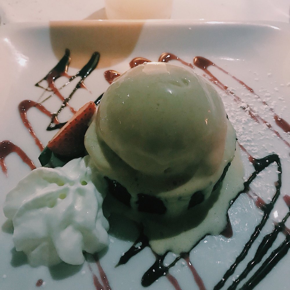 Mare - third course: chocolate tortino - Seafood Near Me - Boston, Massachusetts