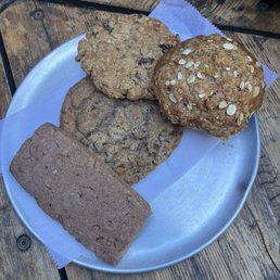Chocolate Chip Cookie, Cowgirl Cookie*, Muffins* Shortbreads Chocolate Chip Cookie, Cowgirl Cookie*, Muffins* Shortbreads