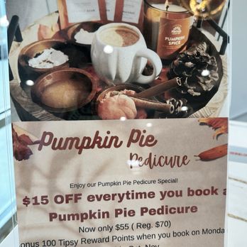 Tipsy - Fall Promo 2025 - Nail Salons Near Me - Boynton Beach, Florida