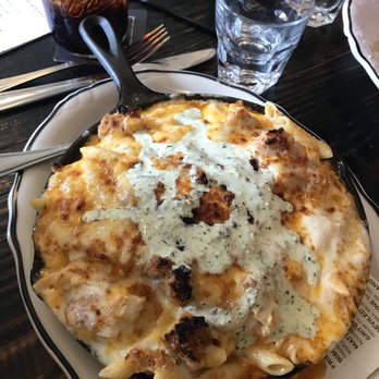 Jacob's Pickles - Buffalo Chicken Mac and Cheese - Comfort Food Near Me - New York, New York Jacob's Pickles - Buffalo Chicken Mac and Cheese - Comfort Food Near Me - New York, New York