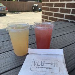 VEG-N - MANGO GUAVA LEMONADE & MI CHERRY LEMONADE and Coconut Brown Sugar Cookies