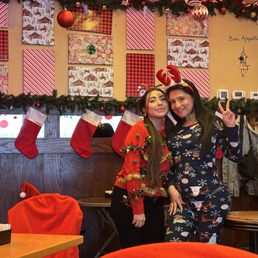 Young lady decked out for the holidays!