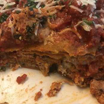 Oregano's - Look at all that meat and goodness inside the Flag Lasagna! Delicious! - Pizza Near Me - Surprise, Arizona Oregano's - Look at all that meat and goodness inside the Flag Lasagna! Delicious! - Pizza Near Me - Surprise, Arizona