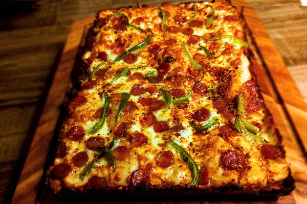 Cheese Riot Pizza by null