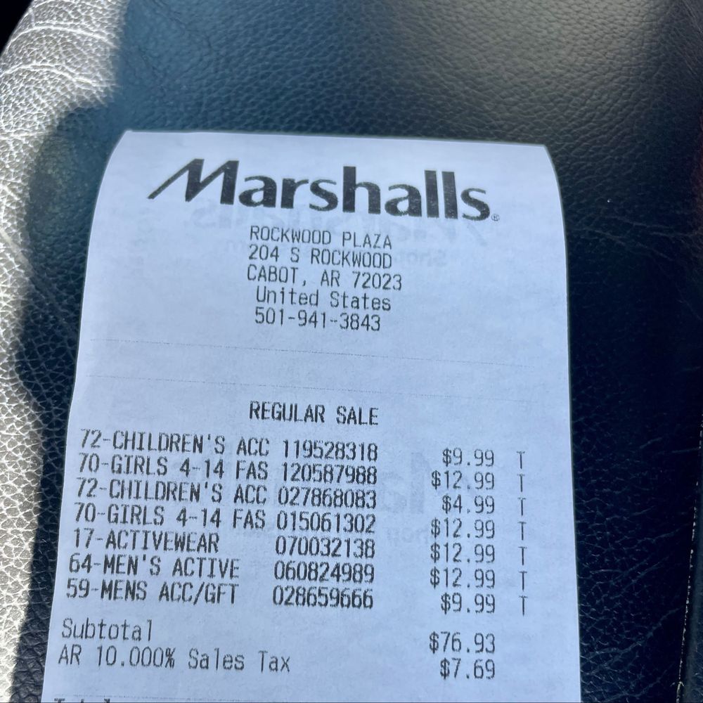 Marshalls - Department Stores Near Me - Cabot, Arkansas