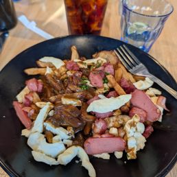 Poutine, so yum. Poutine, so yum.
