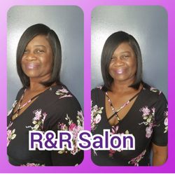 R&R SALON - Deep conditioner and silk press on natural hair