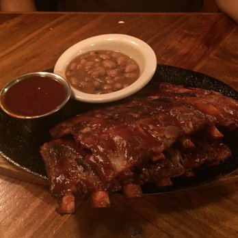 Silver Saddle Steakhouse - Full rack of ribs and beans - Steakhouses Near Me - Tucson, Arizona Silver Saddle Steakhouse - Full rack of ribs and beans - Steakhouses Near Me - Tucson, Arizona
