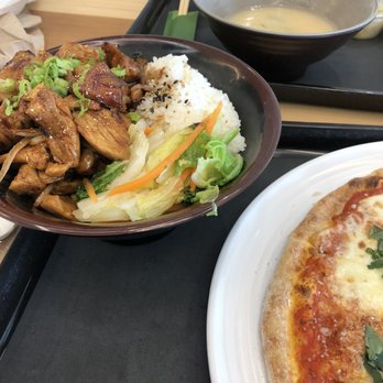 SoJo Spa Club - Teriyaki chicken with rice n bok chow, veggie dumplings n miso soup - Saunas Near Me - Edgewater, New Jersey SoJo Spa Club - Teriyaki chicken with rice n bok chow, veggie dumplings n miso soup - Saunas Near Me - Edgewater, New Jersey