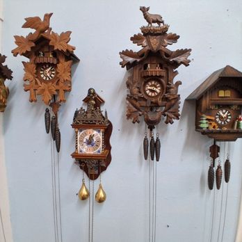 Somewhere In Time - Just a few of our many cuckoos. - Clock Repair Near Me - Palmetto, Florida Somewhere In Time - Just a few of our many cuckoos. - Clock Repair Near Me - Palmetto, Florida