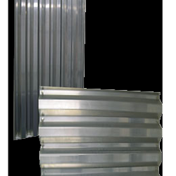 Miami Dade Shutters - Galvanized Panels