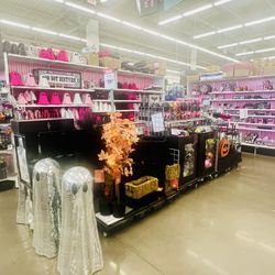 Michaels - Halloween section (there's another section both black and purple tones not set up the day I came in)