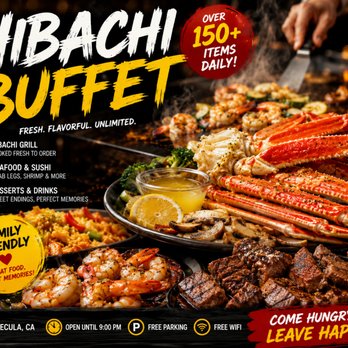 Hibachi Buffet - Seafood Near Me - Temecula, California Hibachi Buffet - Seafood Near Me - Temecula, California