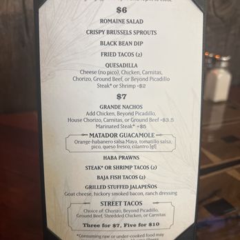 The Matador - Happy Hour - Mexican Near Me - Charlotte, North Carolina The Matador - Happy Hour - Mexican Near Me - Charlotte, North Carolina