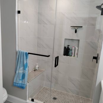 King's Custom WoodWorking - a shower and toilet - Handyman Near Me King's Custom WoodWorking - a shower and toilet - Handyman Near Me