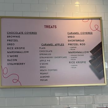 Mimi's Chocolates - Menu on wall - Chocolatiers & Shops Near Me - Dublin, California Mimi's Chocolates - Menu on wall - Chocolatiers & Shops Near Me - Dublin, California