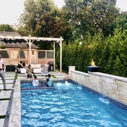 Premier Pools & Spas - Chicago West - Family Backyard Dream Come True!
