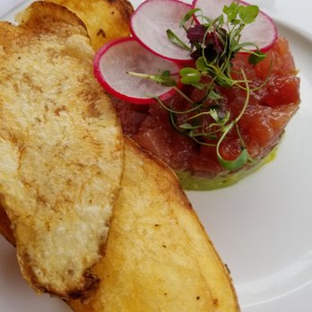 Bistro V - Yellowfin Tuna tartare - French Near Me - Greenwich, Connecticut Bistro V - Yellowfin Tuna tartare - French Near Me - Greenwich, Connecticut