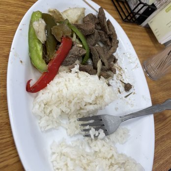 Sabor Caribeño Restaurant - White rice and pepper steak - Dominican Near Me - Mt Pocono, Pennsylvania Sabor Caribeño Restaurant - White rice and pepper steak - Dominican Near Me - Mt Pocono, Pennsylvania