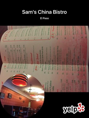 Menu photo 3 Sam's China Bistro El Paso, TX Menu photo 3 Sam's China Bistro El Paso, TX