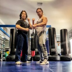 Fight Factory - Nothing better than this pose Master Sayed and John Morrison!