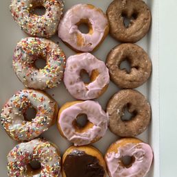 No sprinkles and actual fingerprints in the frosting
