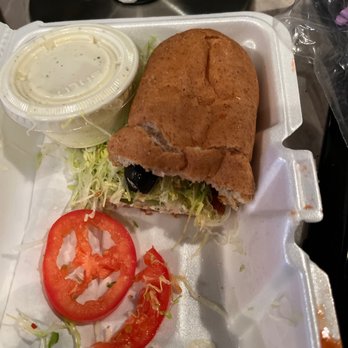Buccilli's Pizza - a sandwich in a styrofoam container - Pizza Near Me - Houghton Lake, Michigan Buccilli's Pizza - a sandwich in a styrofoam container - Pizza Near Me - Houghton Lake, Michigan
