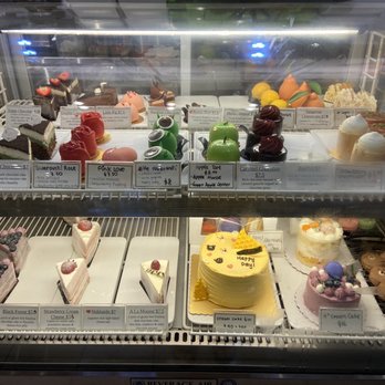 A La Mousse - Display case full of desserts - Desserts Near Me - Philadelphia, Pennsylvania