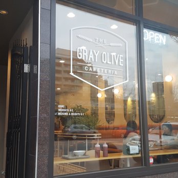 The Gray Olive Cafeteria - Outside the entrance - Breakfast & Brunch Near Me - Burnaby, British Columbia