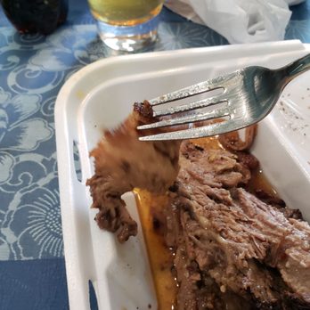 Boo's Smokehouse BBQ - Brisket or the fat cap? Either way it made upmost of my meal. The food quailty and service has continued to fall over the past few months. - Barbeque Near Me - Brandon, Mississippi